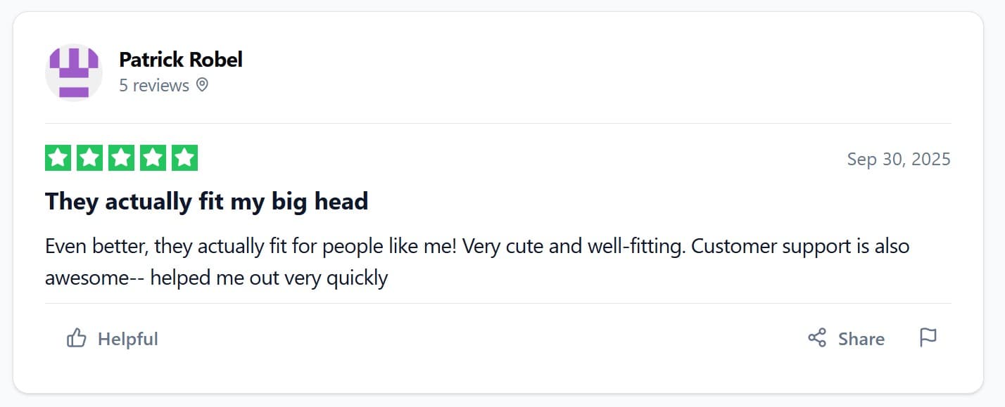 Customer testimonial 17